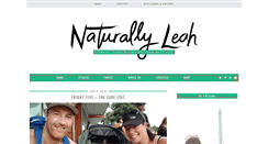 Desktop Screenshot of naturallyleah.com